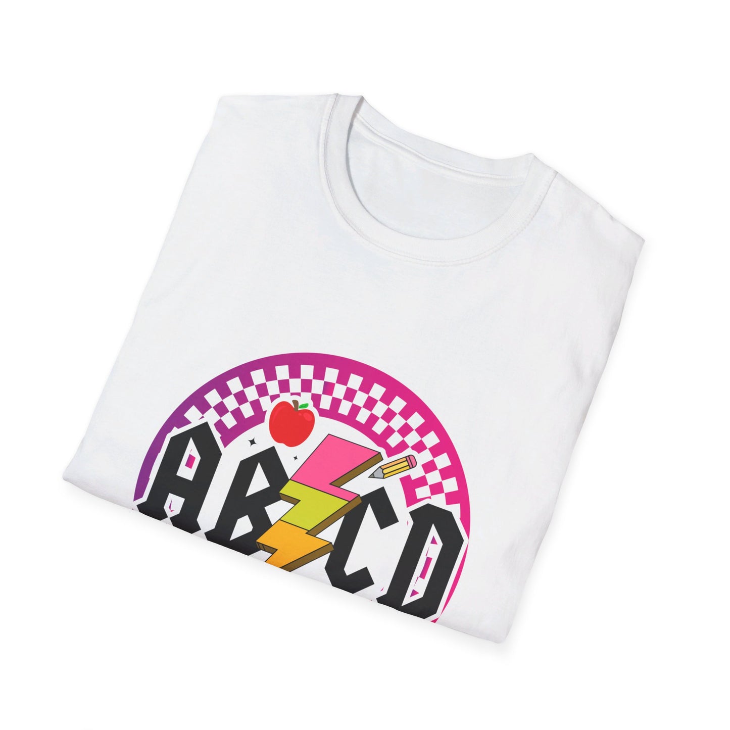 ABCD Rock Teacher T-Shirt