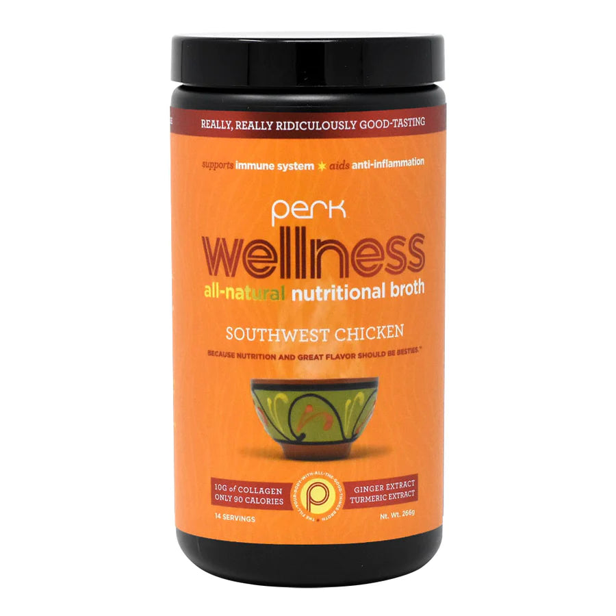 Perk Wellness Southwest Chicken Broth