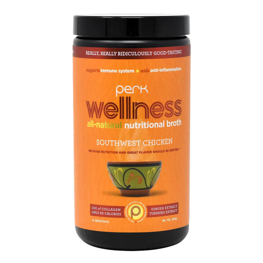 Perk Wellness Southwest Chicken Broth