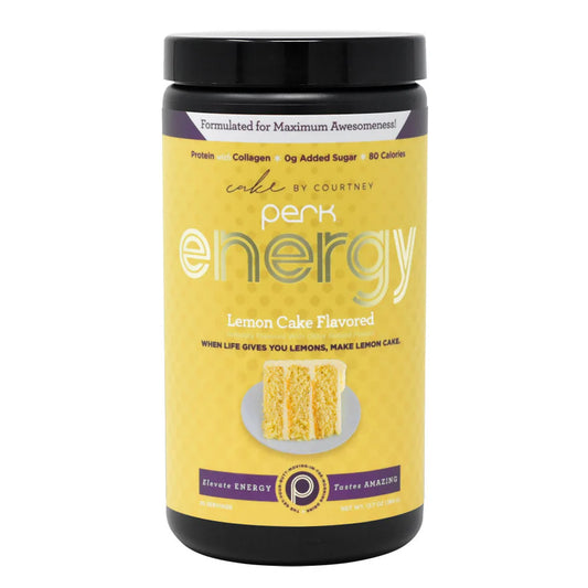 Perk Energy Lemon Cake