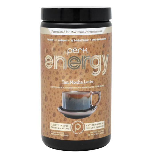 Perk Energy Tan Mocha Latte